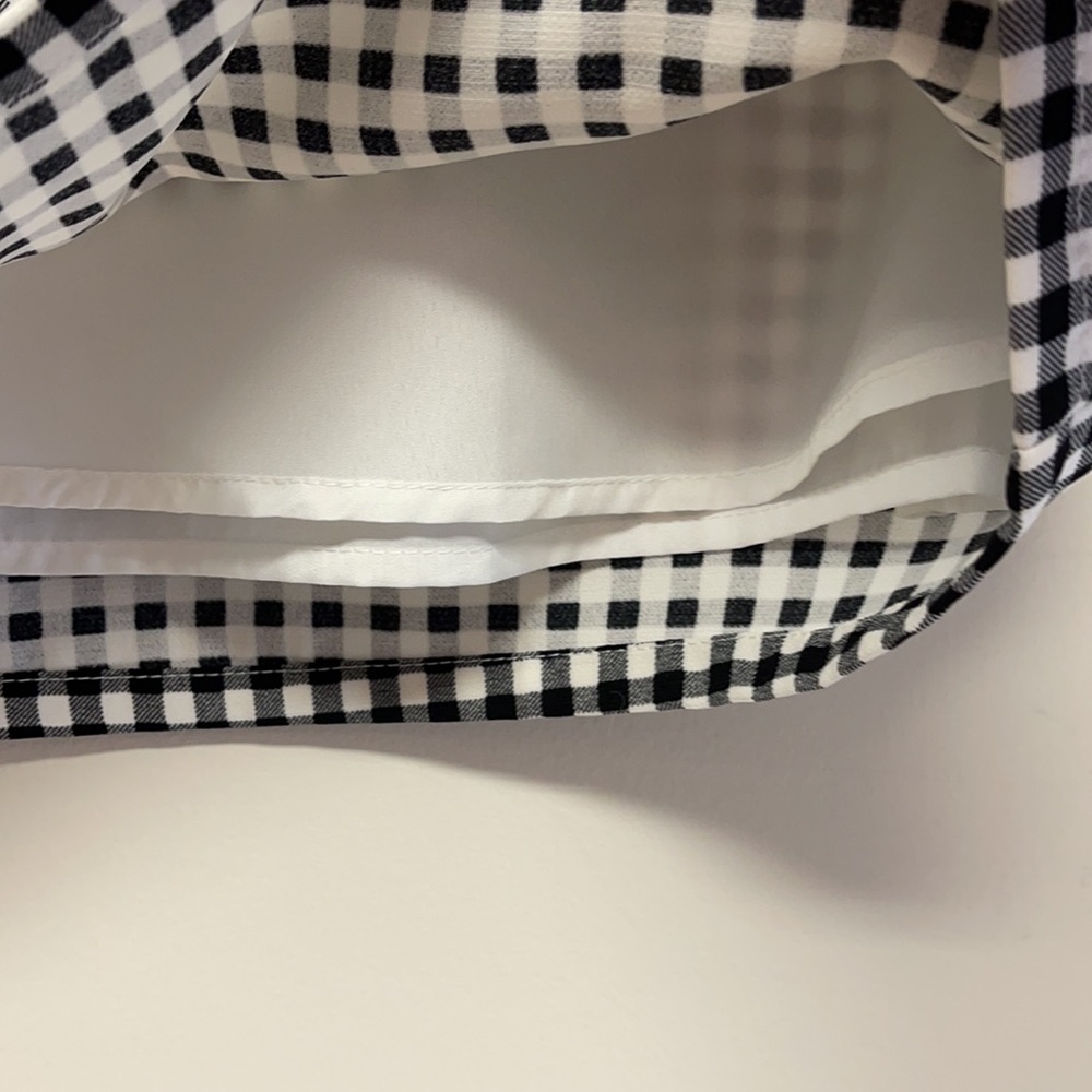 Forever 21 Black & White Checked Mini Skirt - Picture 5 of 8